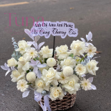 Giỏ Hoa chia buồn 