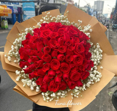 Bó hoa 100 bông - Bloom Vibes
