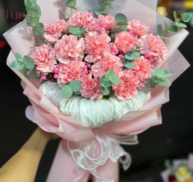 Bó hoa cẩm chướng 01-11