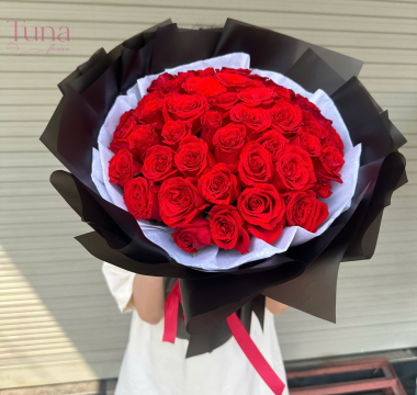Bó hoa 50 bông hồng