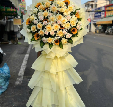 hoa chúc mừng TV-10