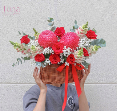 Giỏ hoa 01-08
