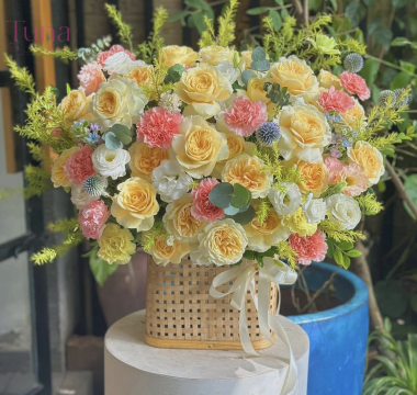 Giỏ hoa 01-14