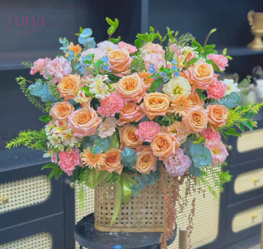 Giỏ hoa 01-17