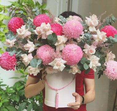 Giỏ hoa 01-27