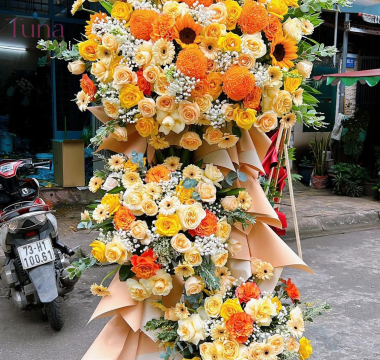 Hoa khai trương 09-77