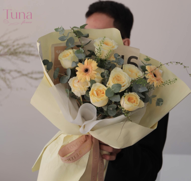 Bó hoa hồng juliet 01-31