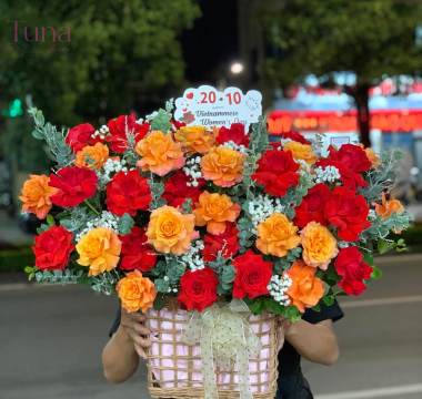 Giỏ hoa 01-31