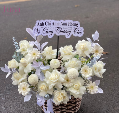 Giỏ hoa 01-41