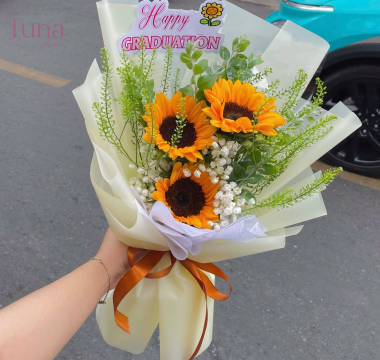 Hoa hướng dương tốt nghiệp 32