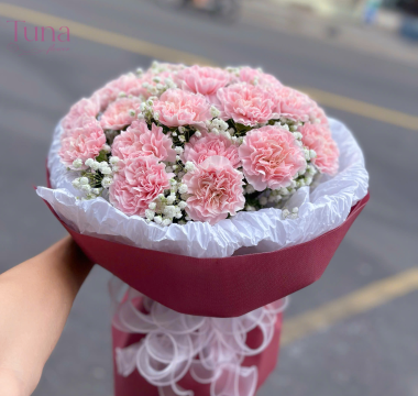 Bó hoa cẩm chướng 09-97