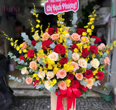 Giỏ hoa chúc mừng 01-71