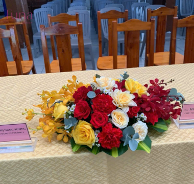 Hoa để bàn 01-14