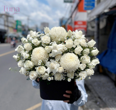 Giỏ hoa viếng 01-72